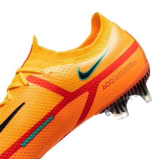 Sepatu Bola Nike Phantom GT 2 Elite FG Blueprint Laser Orange Black Total Orange CZ9890-808