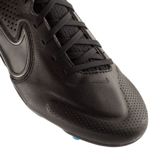 Sepatu Bola Nike Tiempo Legend 9 Pro FG Shadow Black Dark Smoke Grey Summit White DA1175-001