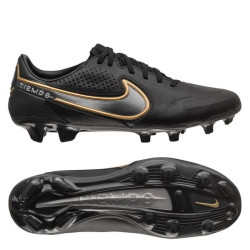 Sepatu Bola Nike Tiempo Legend 9 Pro FG Shadow Black Metallic Dark Grey DA1175-007