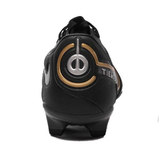 Sepatu Bola Nike Tiempo Legend 9 Pro FG Shadow Black Metallic Dark Grey DA1175-007