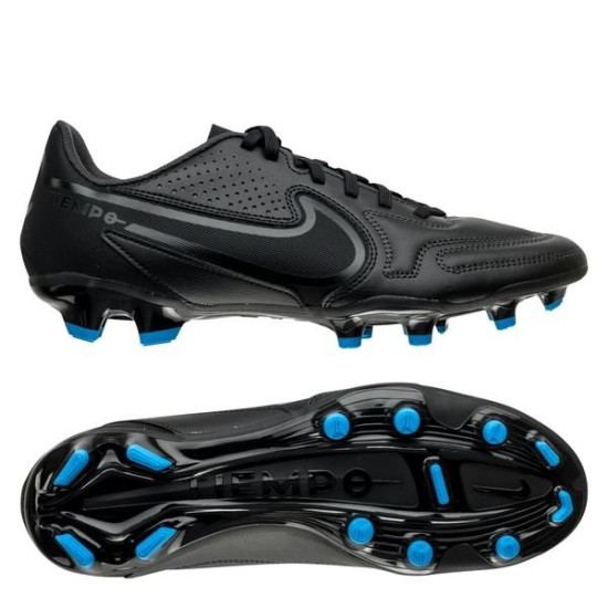 Sepatu Bola Nike Tiempo Legend 9 Club MG Shadow Black Summit White Lite Photo Blue DA1176-001