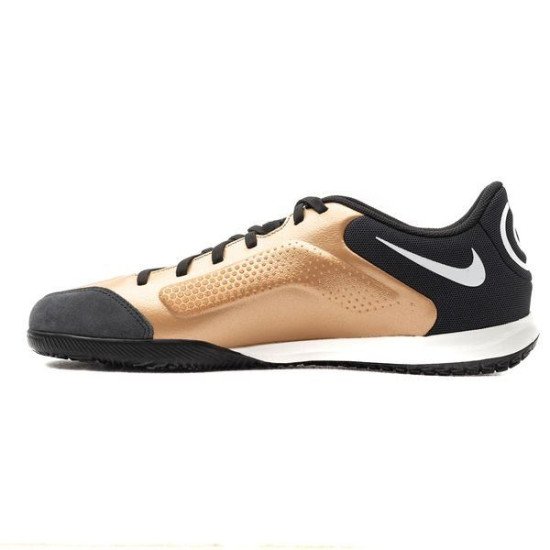 Sepatu Futsal Nike Tiempo Legend 9 Academy IC Small Sided Metallic Copper White Off Noir DA1190-810