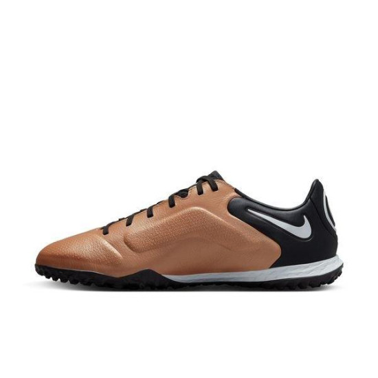 Sepatu Futsal Nike Tiempo React Legend 9 Pro TF Small Sided Metallic Copper White Off Noir DA1192-810