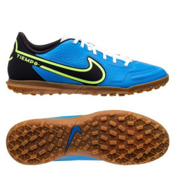 Sepatu Futsal Nike Tiempo Legend 9 Club TF Blue Black Lime Glow DA1193-403