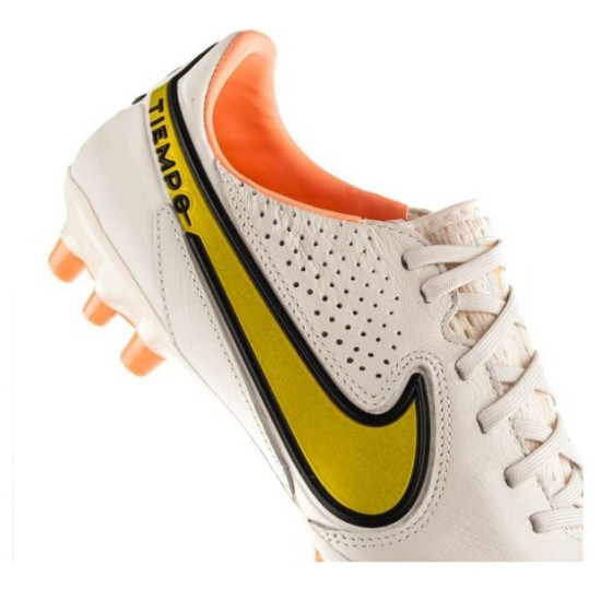 Sepatu Bola Nike Tiempo Legend 9 Pro AG PRO Lucent Grey Yellow Strike Sunset Glow DB0448-002