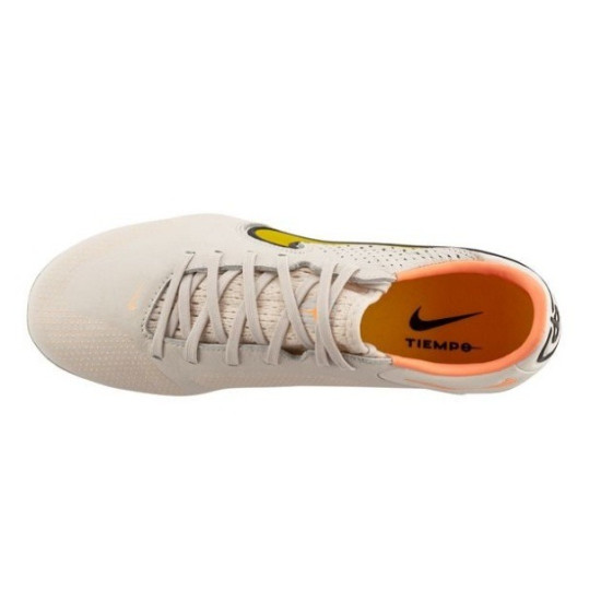 Sepatu Bola Nike Tiempo Legend 9 Pro AG PRO Lucent Grey Yellow Strike Sunset Glow DB0448-002