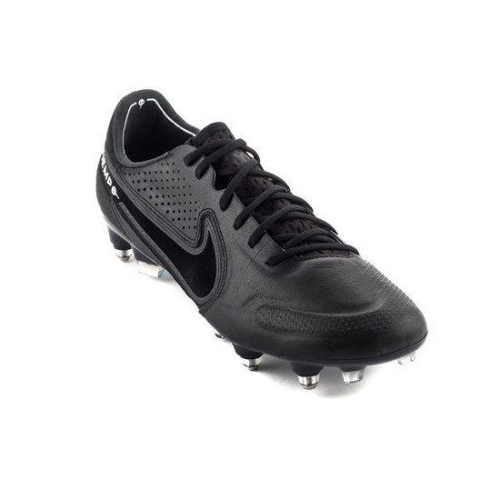 Sepatu Bola Nike Tiempo Legend 9 Elite SG PRO Anti Clog Shadow Black Dark Smoke Grey Summit White DB0822-001