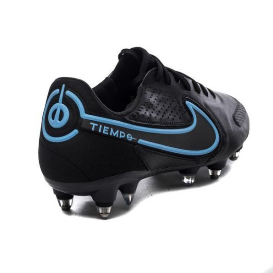 Sepatu Bola Nike Tiempo Legend 9 Elite SG PRO Anti Clog Renew Black Iron Grey DB0822-004