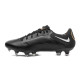 Sepatu Bola Nike Tiempo Legend 9 Elite SG PRO Anti Clog Shadow Black Anthracite Metallic Gold DB0822-007