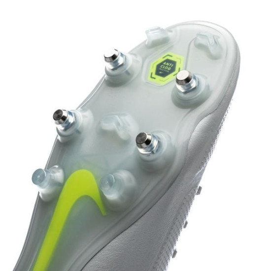 Sepatu Bola Nike Tiempo Legend 9 Elite SG PRO Anti Clog Recharge Grey Fog Volt Sapphire DB0822-075