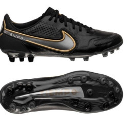 Sepatu Bola Nike Tiempo Legend 9 Elite AG PRO Shadow Black Metallic Dark Grey Anthracite DB0824-007