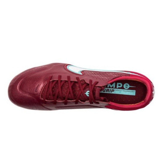 Sepatu Bola Nike Tiempo Legend 9 Elite AG PRO Blueprint Team Red White Mystic Hibiscus DB0824-616