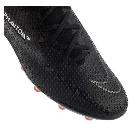 Sepatu Bola Nike Phantom GT 2 Elite AG PRO Shadow Black Dark Smoke Grey Summit White DC0748-001