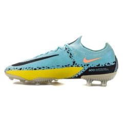 Sepatu Bola Nike Phantom GT 2 Elite AG PRO Lucent Glacier Ice Black Yellow Strike DC0748-407