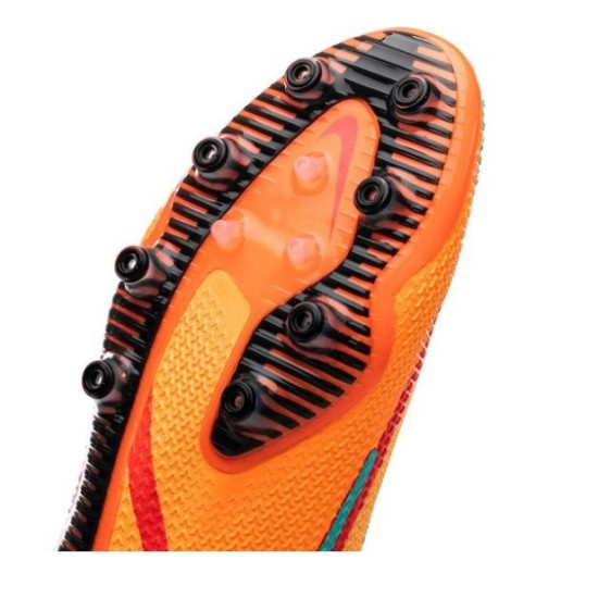 Sepatu Bola Nike Phantom GT 2 Elite AG PRO Blueprint Laser Orange Black Total Orange DC0748-808