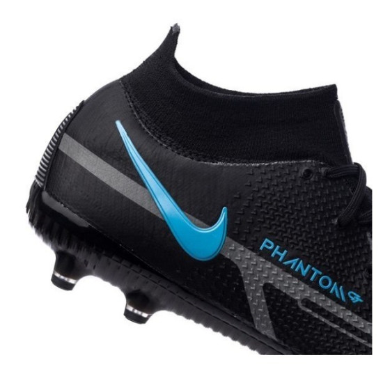 Sepatu Bola Nike Phantom GT 2 Elite DF AG PRO Renew Black Iron Grey DC0749-004