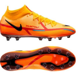 Sepatu Bola Nike Phantom GT 2 Elite DF AG PRO Blueprint Laser Orange Black Total Orange DC0749-808