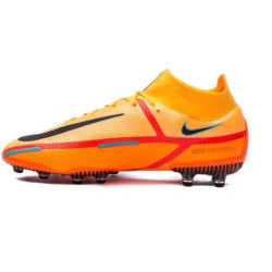 Sepatu Bola Nike Phantom GT 2 Elite DF AG PRO Blueprint Laser Orange Black Total Orange DC0749-808