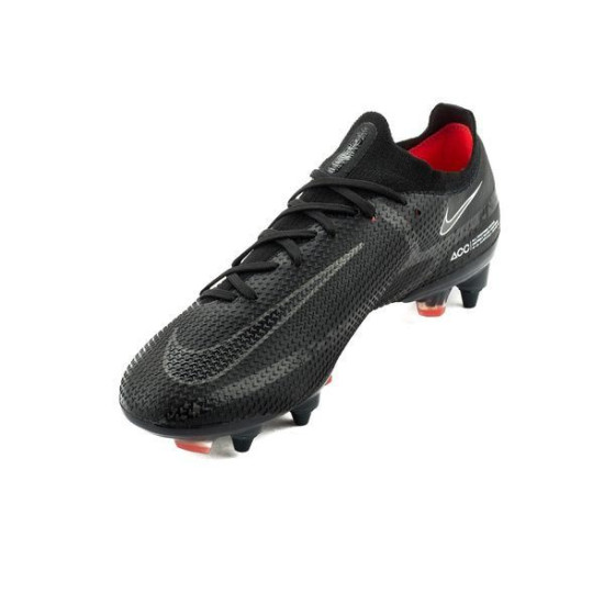 Sepatu Bola Nike Phantom GT 2 Elite SG PRO Anti Clog Shadow Black Dark Smoke Grey Summit White DC0753-001