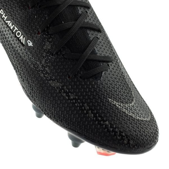 Sepatu Bola Nike Phantom GT 2 Elite SG PRO Anti Clog Shadow Black Dark Smoke Grey Summit White DC0753-001