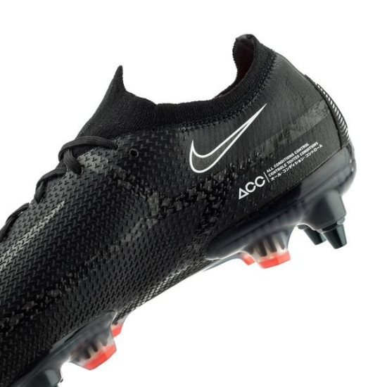 Sepatu Bola Nike Phantom GT 2 Elite SG PRO Anti Clog Shadow Black Dark Smoke Grey Summit White DC0753-001