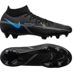 Sepatu Bola Nike Phantom GT 2 Pro DF FG Renew Black Iron Grey DC0759-004