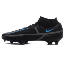 Sepatu Bola Nike Phantom GT 2 Pro DF FG Renew Black Iron Grey DC0759-004