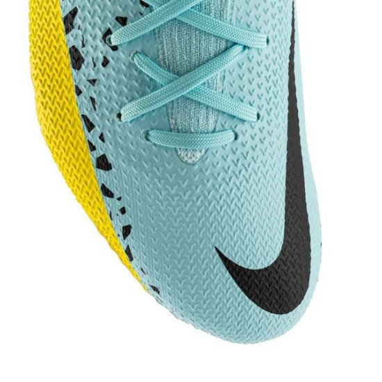 Sepatu Bola Nike Phantom GT 2 Pro DF FG Lucent Glacier Ice Black Yellow Strike DC0759-407