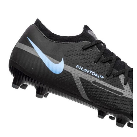 Sepatu Bola Nike Phantom GT 2 Pro AG-PRO Renew Black Iron Grey DC0760-004