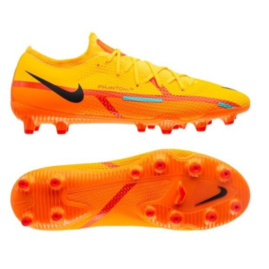 Sepatu Bola Nike Phantom GT 2 Pro AG PRO Blueprint Laser Orange Black Total Orange DC0760-808