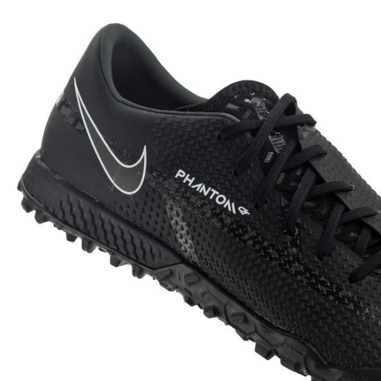 Sepatu Futsal Nike Phantom GT 2 Pro TF Shadow Black Dark Smoke Grey Summit White DC0768-001