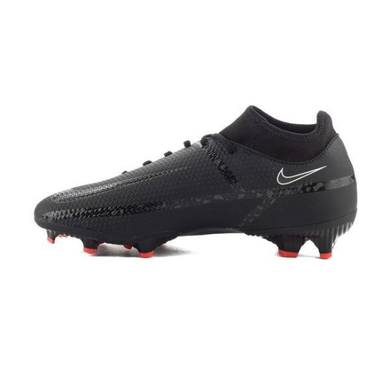 Sepatu Bola Nike Phantom GT 2 Academy DF MG Shadow Black Dark Smoke Grey Summit White DC0797-001