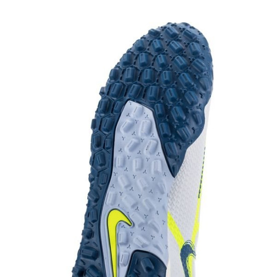 Sepatu Futsal Nike Phantom GT 2 Academy DF TF The Progress Football Grey Blackened Blue DC0802-054