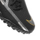 Sepatu Futsal Nike Phantom GT 2 Academy TF Shadow Black Metallic Dark Grey Metallic Gold DC0803-008