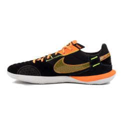 Sepatu Futsal Nike Streetgato IC Black Total Orange Volt DC8466-081