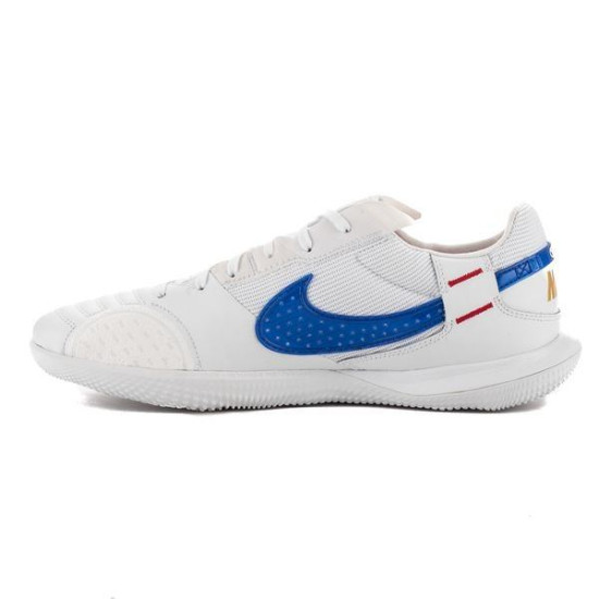 Sepatu Futsal Nike Streetgato IC Federations White Game Royal University Red DC8466-146