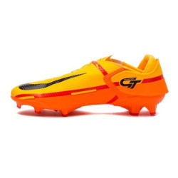 Sepatu Bola Nike Phantom GT 2 Academy FlyEase MG Blueprint Laser Orange Black Total Orange DH9638-808