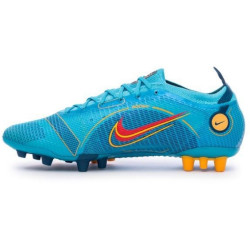 Sepatu Bola Nike Mercurial Vapor 14 Elite AG-PRO Blueprint Chlorine Blue Laser Orange Marina DJ2833-484