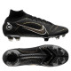 Sepatu Bola Nike Mercurial Superfly 8 Elite FG Shadow Black Metallic Gold Metallic Silver DJ2839-007