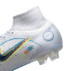 Sepatu Bola Nike Mercurial Superfly 8 Elite FG The Progress Football Grey Blackened Blue DJ2839-054