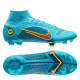 Sepatu Bola Nike Mercurial Superfly 8 Elite FG Blueprint Chlorine Blue Laser Orange Marina DJ2839-484