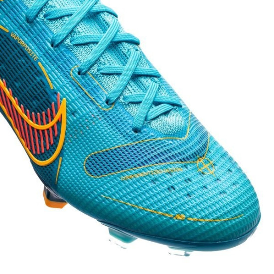 Sepatu Bola Nike Mercurial Superfly 8 Elite FG Blueprint Chlorine Blue Laser Orange Marina DJ2839-484