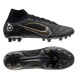 Sepatu Bola Nike Mercurial Superfly 8 Elite AG PRO Shadow Black Metallic Gold Metallic Silver DJ2841-007