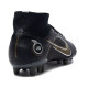 Sepatu Bola Nike Mercurial Superfly 8 Elite AG PRO Shadow Black Metallic Gold Metallic Silver DJ2841-007