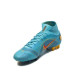 Sepatu Bola Nike Mercurial Superfly 8 Elite AG PRO Blueprint Chlorine Blue Laser Orange Marina DJ2841-484