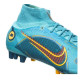 Sepatu Bola Nike Mercurial Superfly 8 Elite AG PRO Blueprint Chlorine Blue Laser Orange Marina DJ2841-484