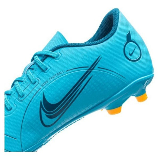 Sepatu Bola Nike Mercurial Vapor 14 Club MG Blueprint Chlorine Blue Laser Orange Marina DJ2903-484