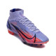 Sepatu Bola Nike Mercurial Superfly 8 Elite AG PRO KM Flames Light Thistle Metallic Silver DJ3973-506