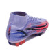 Sepatu Bola Nike Mercurial Superfly 8 Elite AG PRO KM Flames Light Thistle Metallic Silver DJ3973-506