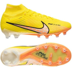 Sepatu Bola Nike Air Zoom Mercurial Superfly Elite 9 AG PRO Lucent Yellow Strike Sunset Glow Barely Grape DJ5165-780